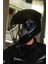 SX.100R Fullblack Mat Siyah Kask 5