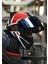 Rapıd 2 Race Grıd Mat Beyaz-Kırmızı Kask 5