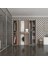 Kenzlife çamaşır-kurutma makinesi dolabı ve giysi dolabı çekmeceli ebuzer sağ raf crd 187*160*60 banyo 1