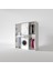 Kenzlife çamaşır-kurutma makinesi dolabı ve giysi dolabı çekmeceli hattab sol raf byz 187*160*60 banyo 2