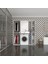 Kenzlife çamaşır-kurutma makinesi dolabı ve giysi dolabı çekmeceli hattabmdf sağ raf byz 187*160*60 % 100 FULL MDF 1