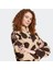 Essentials Animal Prints Kadın Polar Sweatshirt (IX3719) 4