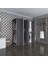 Kenzlife çamaşır-kurutma makinesi dolabı ve giysi dolabı çekmeceli eşari sol gri 187*160*60 banyo 1