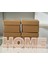 Rattan Desenli Home Yazısı Biblo (8cm) 3