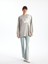 Lcwaıkıkı Basic Nakışlı Oversize Kadın Sweatshirt Tunik 2
