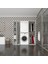 Kenzlife çamaşır-kurutma makinesi dolabı ve giysi dolabı cevherimdf sol byz 180*170*60 % 100 FULL MDF 1