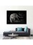 Dekoratif White Leopar Kanvas Tablo 3