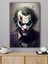 Joker Salon Oturma Odası Genç Odası Dijital Baskı Kanvas Tablo Duvar Dekoru 1