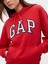 Kadın Kırmızı Gap Logo Fleece Sweatshirt 3