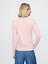 Kadın Açık Pembe Modal Karışımlı Balıkçı Yaka T-Shirt 4