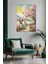 Modern Çiçekli Kanvas Tablo - Duvar Tablosu - Canvas Tablo Duvar Dekorasyonu 1