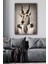 Keçi Kafa Insan Vücudu Kanvas Tablo Dekoratif Ev Ofis Dekor 1