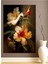 Modern Soyut Çiçek Yağlı Boya Görünümlü Efekti Dkoratif Duvar Kanvas Tablo Tablosu 1
