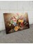 Harikabirev Yağlı Boya Efektli Saksıda Çiçek Demeti Tablosu|Kanvas Tablo 3