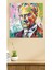 Yağlı Boya Efektli Mustafa Kemal Atatürk Portresi Karizma Soyut Kanvas Tablo 1