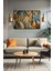 Modern Tropikal Yapraklar Tablo - Kanvas Tablo - Duvar Tablosu - Canvas Tablo - Duvar Dekoru 2