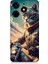 Tecno Spark 10 Pro Uyumlu Motosiklet Kedisi Desenli Silikon Kılıf 1