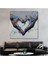 Graffiti Kalp Burcu Eller, Banksy Posteri, Kanvas Tablo, Pop Art-5343 1