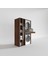 Kenzlife çamaşır-kurutma makinesi dolabı gutas sol cvz 187*120*60 çekmeceli banyo 2