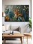 Tropik Yapraklar Minimalist Kanvas Tablo - Duvar Tablosu - Canvas Tablo - Duvar Dekorasyonu 1