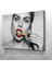 Dekoratif Red Lips Kanvas Tablo 5