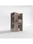 Kenzlife çamaşır-kurutma makinesi dolabı ahi evran sol crd 187*090*60 çekmeceli banyo 2