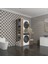Kenzlife çamaşır-kurutma makinesi dolabı bacce sol crd 187*090*60 çekmeceli banyo 1