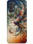 Samsung Galaxy A32 Uyumlu Renkli Kuş Desenli Silikon Kılıf 1