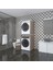 Kenzlife çamaşır-kurutma makinesi dolabı avi senna crd 187*070*60 çekmeceli banyo 1