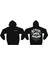 Better Days Ahead Özel Tasarım Baskılı Kalın Pamuklu Oversize Siyah Sweatshirt 3