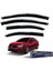 Honda City Uyumlu Krom Çıtalı Cam Rüzgarlığı 2023- 1