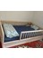 Srkyhome Consept Montessori Bebek ve Çocuk Karyolası Doğal Ahşap Yatak 3