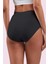 Dikişsiz Iz Yapmaz Yüksek Bel Slip Külot Siyah 2