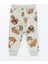 Lcw Baby Baskılı Bisiklet Yaka Uzun Kollu Baskılı Erkek Bebek Sweatshirt ve Pantolon 2'li Takım 4
