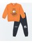 Lcw Kids Bisiklet Yaka Uzun Kollu Erkek Bebek Sweatshirt ve Eşofman Alt 2'li Takım 1