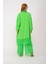 Italyan Ipek Detaylı Oversize Kaftan & Bluz 4