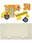 Montessori 3D Doğal Ahşap Yapboz(Puzzle)Eğitici Öğretici Bulmaca Okul Otobüsü 2