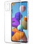 Samsung Galaxy A21S Uyumlu Şeffaf Silikon Kılıf - Kamera Korumalı Esnek Tam Koruma Kapak 1