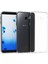 Samsung Galaxy J4 Uyumlu Şeffaf Silikon Kılıf - Kamera Korumalı Esnek Tam Koruma Kapak 1