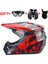 Unisex Yetişkin Motosiklet Kaskı Off-Road Kask Seti (Yurt Dışından) 1