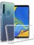 Samsung Galaxy A9 2018 Uyumlu Şeffaf Silikon Kılıf - Kamera Korumalı Esnek Tam Koruma Kapak 1