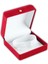 Kadife Kırmızı Kelepçe Kutusu 12 Adet 2