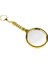 5X90MM Tüm Metal Altın Renkli, Hediye Büyüteç,optik Lensler ile Çinko Alaşım Metal Çerçeve 1