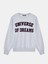 Sloganlı Relaxed Fit Gri Sweatshırt 1