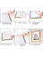 Tekno Trust Yapışkanlı Sök-Tak Paspartulu Altın 21X21CM Kare Fotoğraf Çerçevesi - 3'lü Paket 4