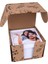 Tekno Trust Yapışkanlı Sök-Tak Beyaz Pola Çerçeveler - 3'lü Paket 14X14CM Masaüstü ve Duvar Çerçevesi 4