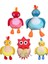 Twirlwoos Eğlenceli Robin Peluş Oyuncak Çocuk Hediyesi Bebeğin Animasyonu 5 Parçalı Set (Yurt Dışından) 1