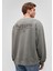 Mavı M0S10248-85485 Soluk Koyu Yesıl Erkek Loose Bısıklet Yaka Modellı Sweatshırt 1