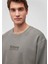 Mavı M0S10248-85485 Soluk Koyu Yesıl Erkek Loose Bısıklet Yaka Modellı Sweatshırt 5
