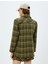 5WAK00332EW 8c5 Hakı Ekose Kadın Outerwear Mont 4